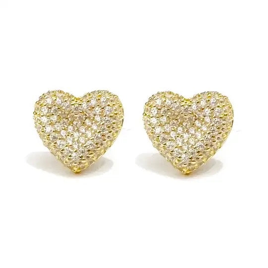 Aretes Full Heart